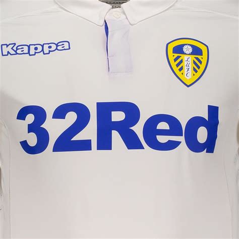 Kappa Leeds United Away 2017 Authentic Jersey FutFanatics