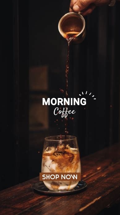 Copy Of Morning Coffee Postermywall