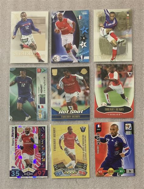 超レア Thierry Henry Panini パラレル 限定 インサート アンリ レア サッカー カード まとめ売り その他 売買された