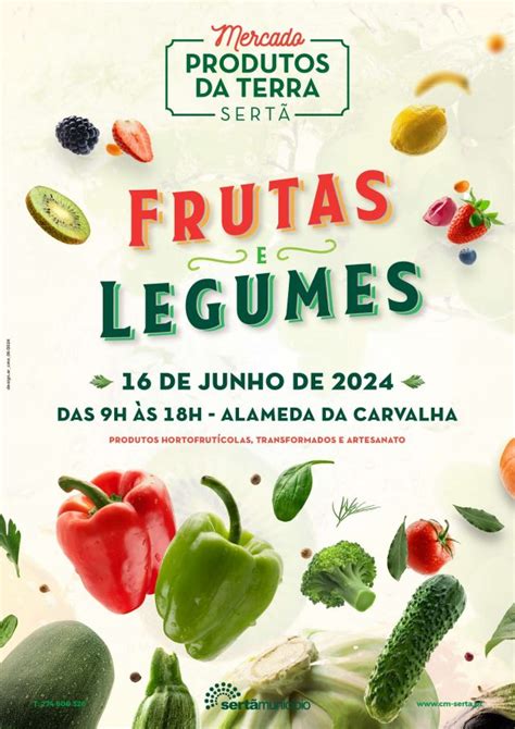 SERTÃ Frutas e Legumes em destaque nos Produtos da Terra a 16 de