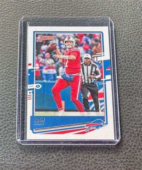 Panini Donruss Josh Allen Ebay