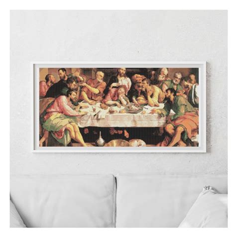 The Last Supper Counted Cross Stitch Pattern – The Art of Cross Stitch