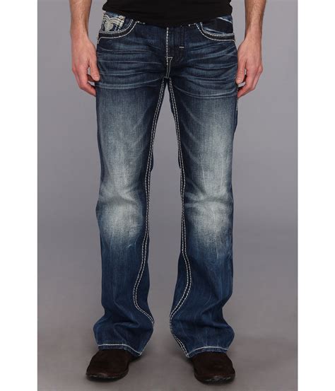 Mens Rock Revival Bootcut Jeans Neurodenta Ro