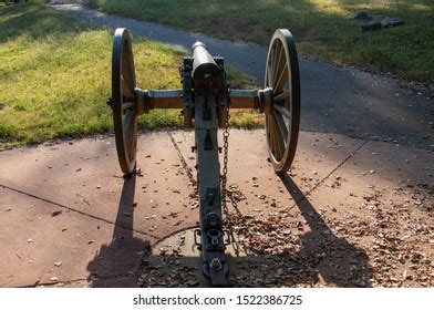 Civil War Artillery Canon Clarksville Tennessee Stock Photo