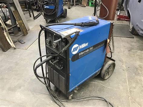 Miller Millermatic 250 Cv Dc Welder Bigiron Auctions