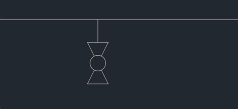 How to create a P&ID inline valve symbol with a single connection point ...