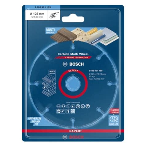 Bosch Expert Disque Carbure Multi Mat Riaux