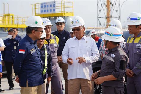 Kunjungi Proyek Pipa Cisem Tahap I Menteri Esdm Siap Terima Gas