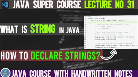 What Is String In Java How To Declare Strings Introduction To