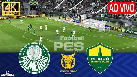 🟢palmeiras X CuiabÁ⚪ao Vivo Com Imagem🎮campeonato Brasileiro 2024