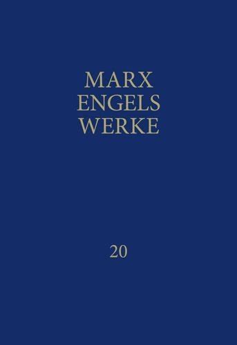 Marx Engels Werke Band 20 By Karl Marx Goodreads