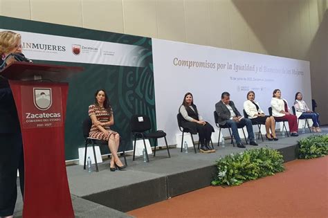 Godezac E Inmujeres Firman Compromisos Por La Igualdad Y El Bienestar