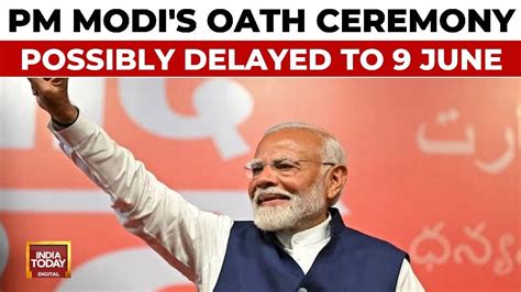 Pm Modi S Oath Ceremony Likely On Th June Not Th Bjp Led Nda