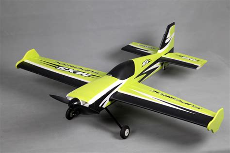 RocHobby MXS V2 Green 1100mm Wingspan 3D Aerobatic RC Airplane PNP - Price - 199.99 Euro | Racer.lt