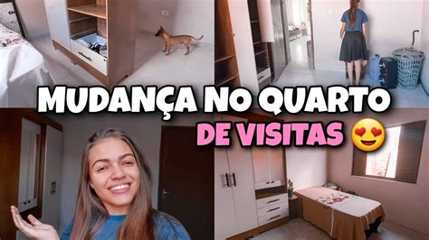 MUDEI OS MÓVEIS DO QUARTO DE LUGAR YouTube