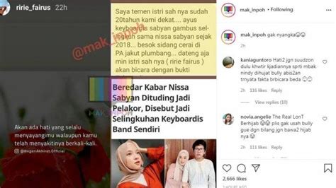 Nissa Sabyan Dituding Jadi Pelakor Sejak 2 Tahun Lalu Unggahan