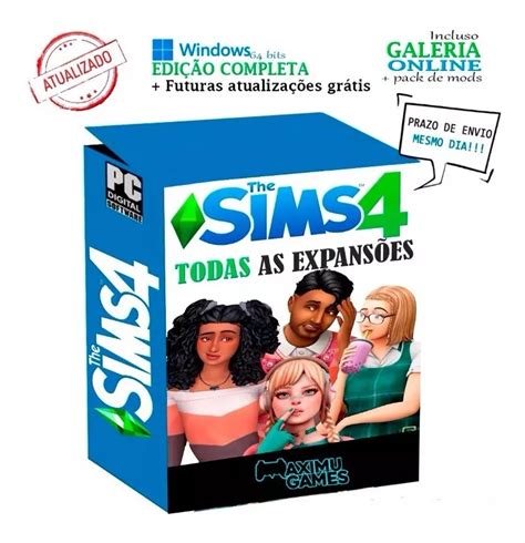 The Sims 4 Todas Dlcs Atualizado Suporte Total 2023 E10 Mebuscar