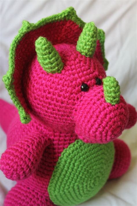 Dino Trio Pattern Bundle Amigurumi Plush Crochet Pattern Etsy