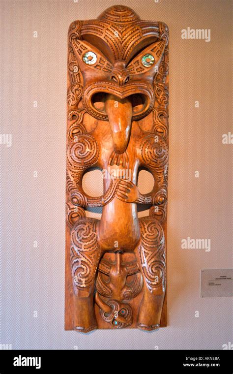 ancestral wall panel  poupou maori arts  crafts institute