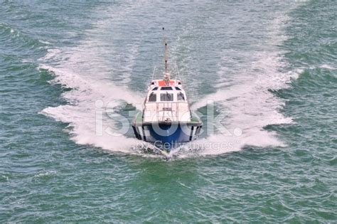 Lisbon Harbor Pilot Boat Stock Photo | Royalty-Free | FreeImages