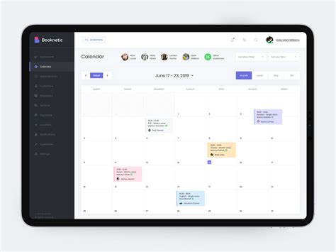 Dribbble Calendar By Mark