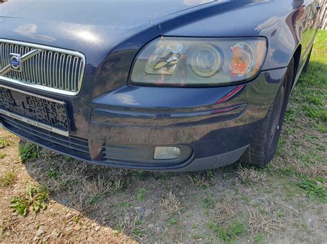 Zderzak Przod Przedni Grill Halogeny Volvo V50 S40 Oryginal Sochocin