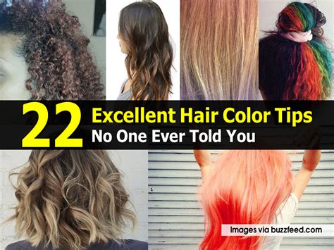 22 Excellent Hair Color Tips No One Ever Told You