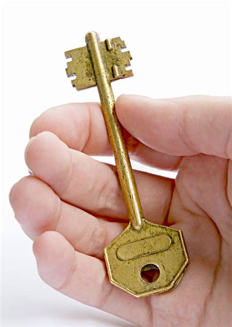 Old Gold Key Stock Photo Image Of Housing Business 14486910