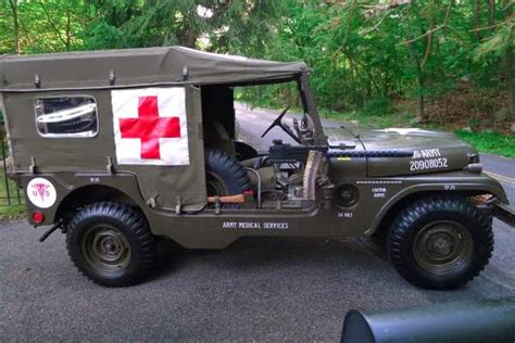 1955 Willys Military Jeep Ambulance M 170 Auto Restorationice