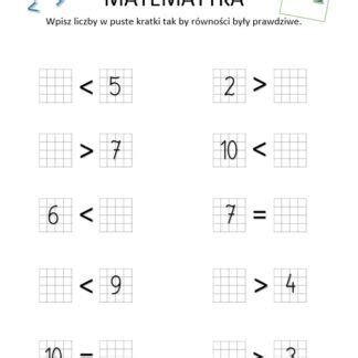 Matematyka I Iii Pokoloruj Wiat