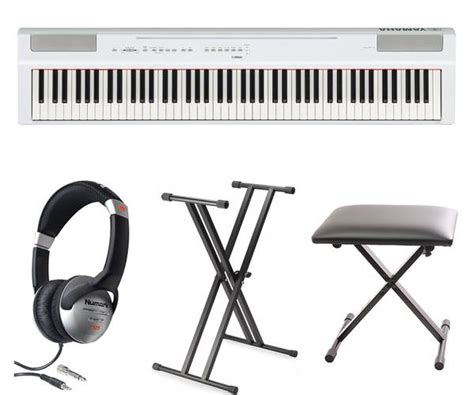 Yamaha P125 White Digital Piano Pack | guitarguitar