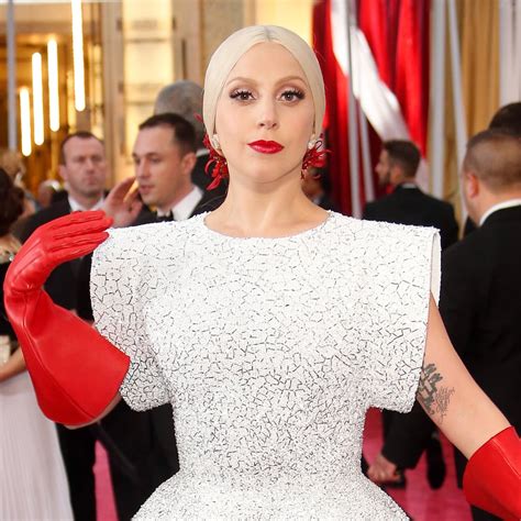 Lady Gaga's Dress at the Oscars 2015 | POPSUGAR Fashion