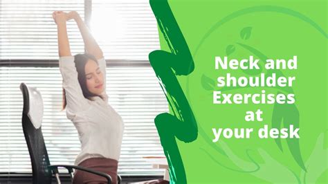 Neck And Shoulders Exercises At Your Desk Youtube