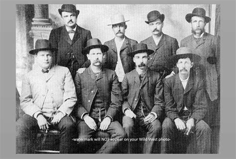 Wyatt Earp Dodge City Peace Commission PHOTO 1883 US Marshal Etsy