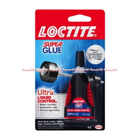 Jual Loctite Super Glue Ultra Liquid Control 4gr Lem Serbaguna Perekat