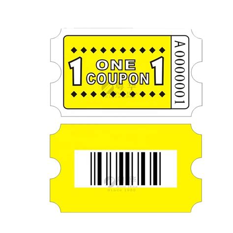 Single Line Arcade Ticket Ticket For Arcade Games Ticket Printing Buy