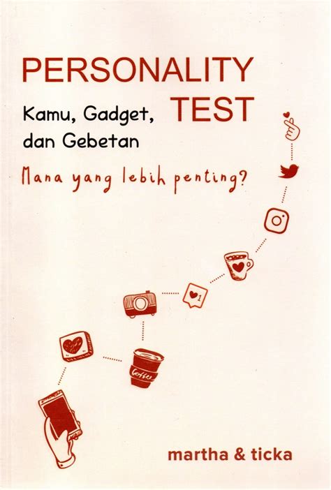 Jual Buku Personality Test Kamu Gadget Dan Gebetan Mana Yang Lebih