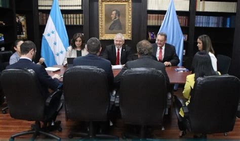 Comisi N De Honduras Se Re Ne Con Expertos De La Onu Para Avanzar En