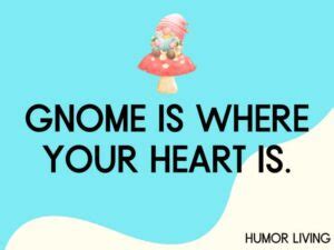 60+ Hilarious Gnome Puns to Make You Laugh - Humor Living