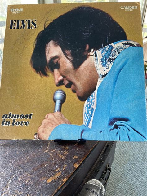 ELVIS PRESLEY Almost In Love LP Elvis Presley BLUE LABEL CAS 2440