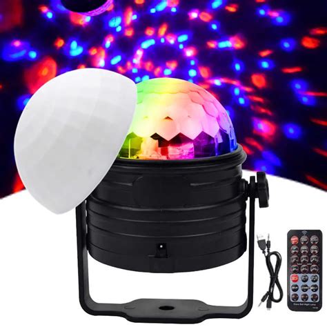 Dj Laser B Hnenbeleuchtung Rgb Sound Strobe Strahl Disco Ball Party