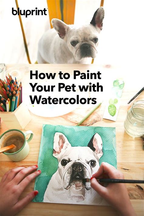 How To Paint Your Pet With Watercolors Capture Your Pets Personality