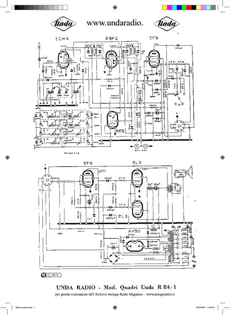 Unda Radio Quadri Unda 84 1 Service Manual Download Schematics Eeprom