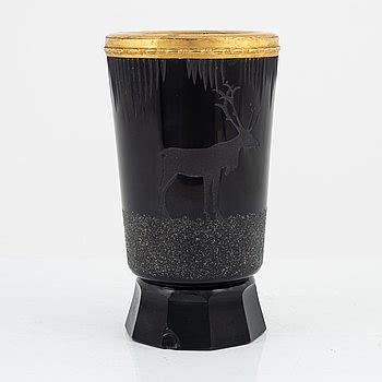 Yrj Rosola A Glass Vase Karhula Iittala S Bukowskis