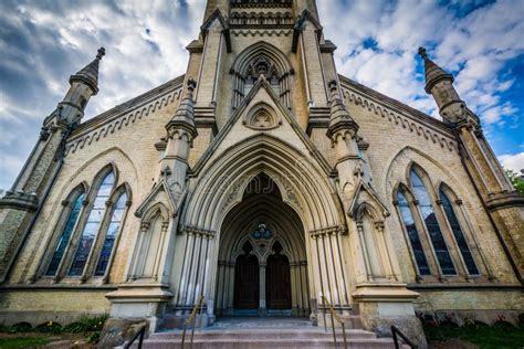 The Cathedral Church Of St James In Toronto Ontario Stock Photo