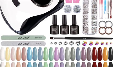 50 Off 21 Colors Gel Nail Polish Kit With Uv Light The Coupon Thang