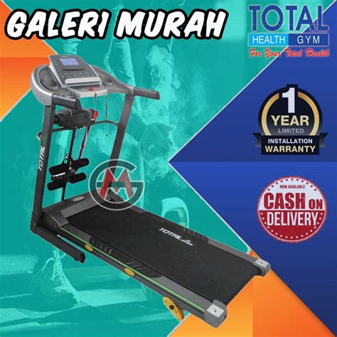 Jual Alat Fitness Treadmill Elektrik Tl Motor Hp Manual Incline