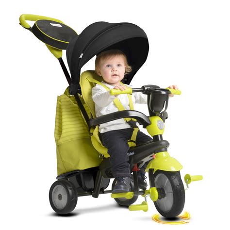 Smartrike Swing Dlx 4 In 1 Push Tricycle Smart Trike Green