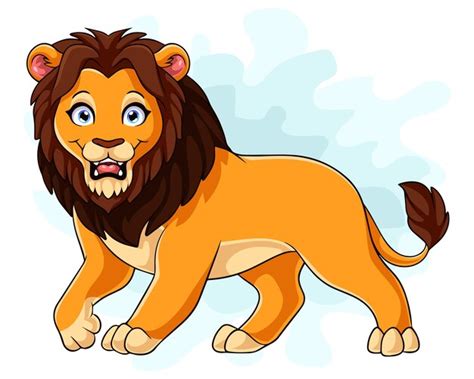 Images De Lion Dessin Anime T L Chargement Gratuit Sur Freepik