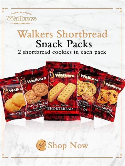 Walkers Shortbread bakes an assortment of pure shortbread, based on the ...